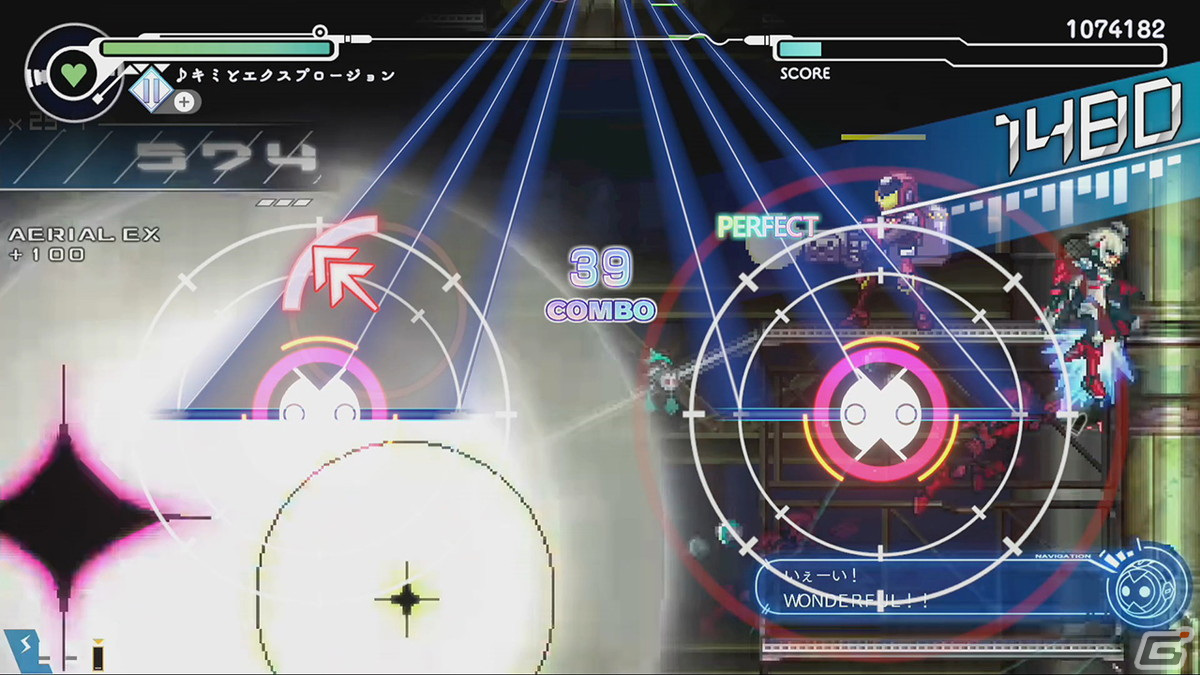 「GUNVOLT RECORDS 電子軌録律」に「キミとエクスプロージョン」「あいうえおまじない」など4曲を追加するDLC「ソングパック7 RoRo」が発売！の画像
