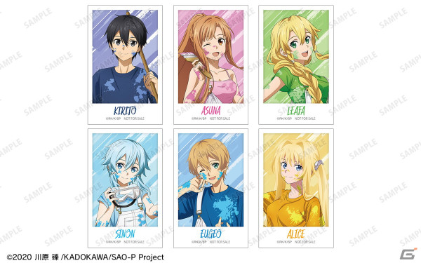 「ソードアート・オンライン POP UP SHOP in あみあみ」が4月26日より開催！グッズにはペイントスタイルがコンセプトのイラストを使用の画像7