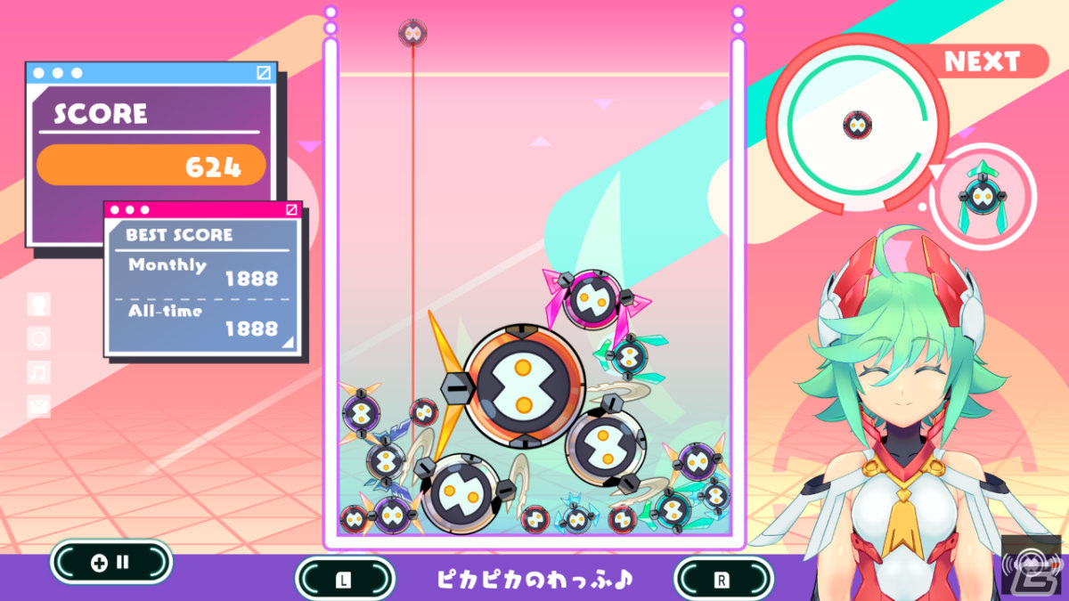 RoRoの歌と共に楽しむマージ系パズルゲーム「ロロパズミクス」がSwitchで4月5日に緊急発売！の画像