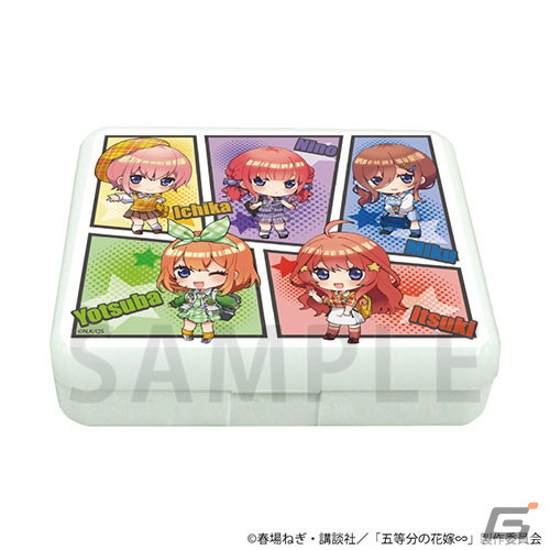 「五等分の花嫁∽」のPOP UP STOREが4月5日よりゲーマーズにて開催！アメリカンポップな衣装に身を包んだ五つ子たちのグッズが登場の画像13