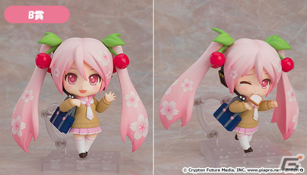桜ミクをテーマにした「グッスマくじ 桜ミク“2024”」が4月9日に発売！ねんどろいどやクッション、アクリルスタンドなどが景品に登場の画像3