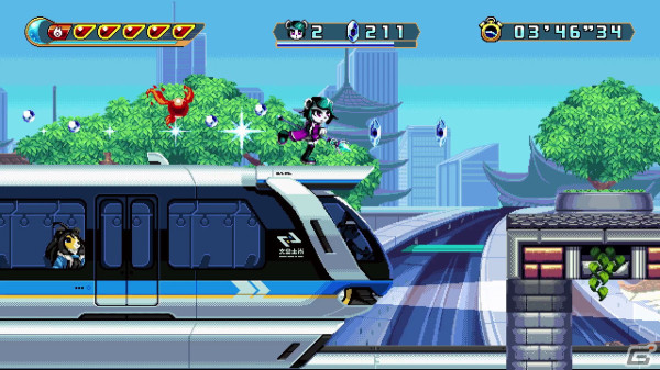 ハイスピード・レトロ横スクロールアクションゲーム「フリーダムプラネット2」のコンシューマ版が発売！日本語字幕版トレーラーも公開の画像