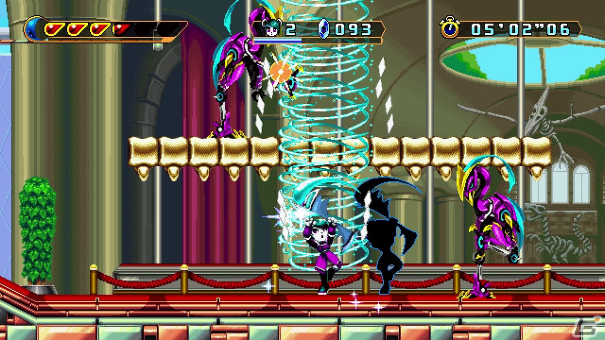 ハイスピード・レトロ横スクロールアクションゲーム「フリーダムプラネット2」のコンシューマ版が発売！日本語字幕版トレーラーも公開の画像13