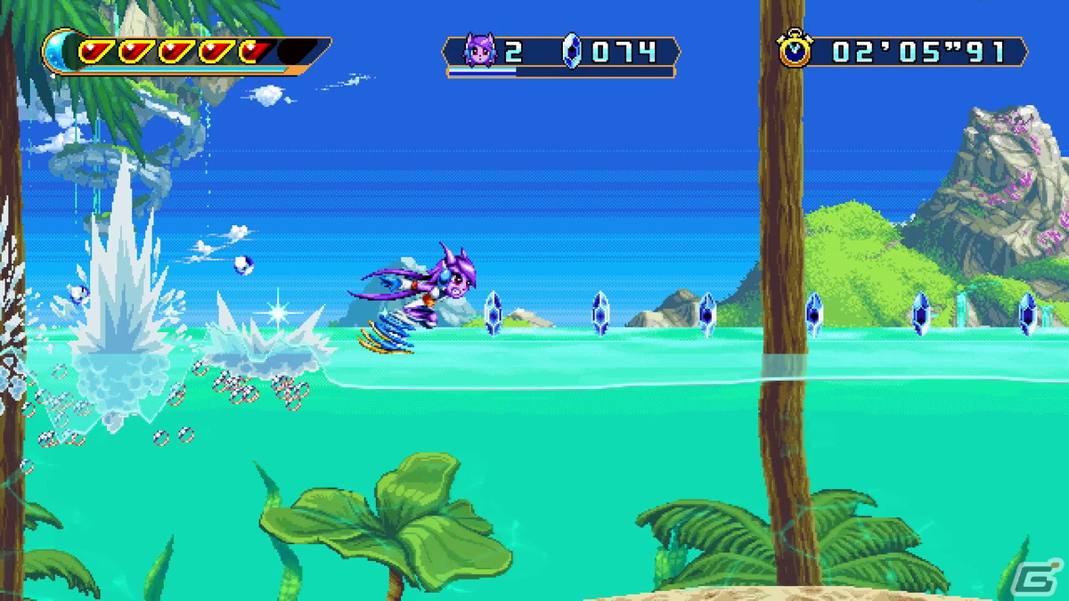 ハイスピード・レトロ横スクロールアクションゲーム「フリーダムプラネット2」のコンシューマ版が発売！日本語字幕版トレーラーも公開の画像15