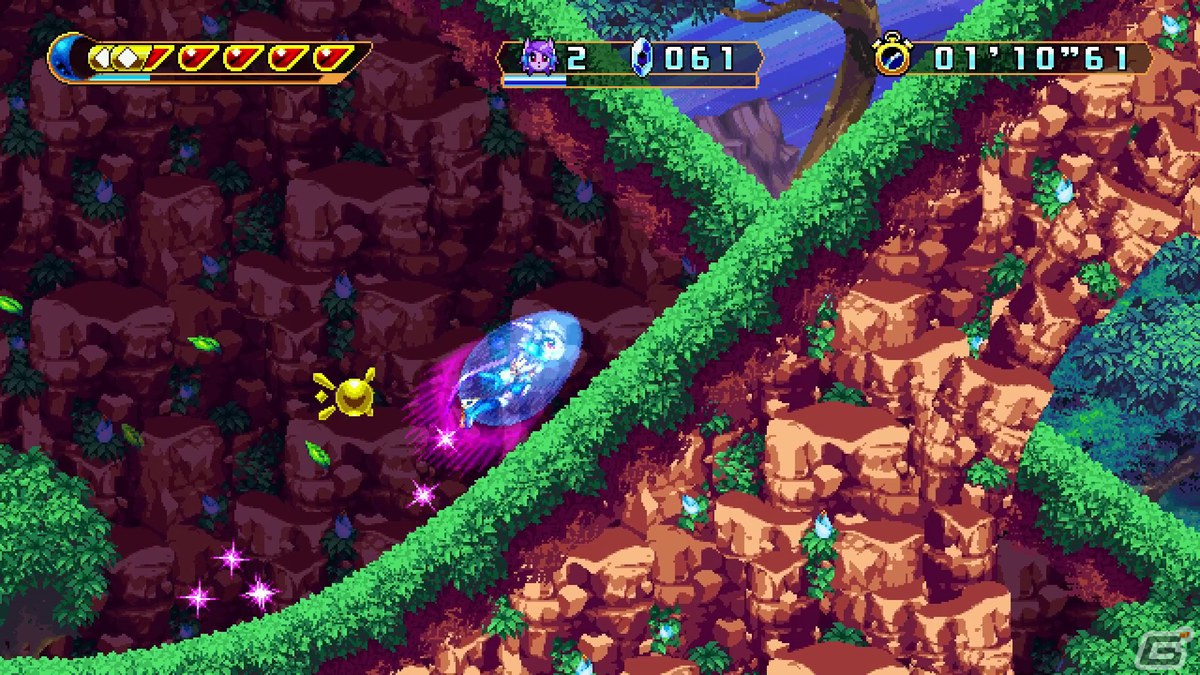 ハイスピード・レトロ横スクロールアクションゲーム「フリーダムプラネット2」のコンシューマ版が発売！日本語字幕版トレーラーも公開の画像2