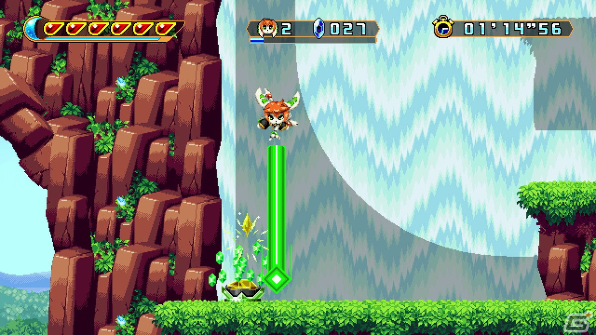 ハイスピード・レトロ横スクロールアクションゲーム「フリーダムプラネット2」のコンシューマ版が発売！日本語字幕版トレーラーも公開の画像4