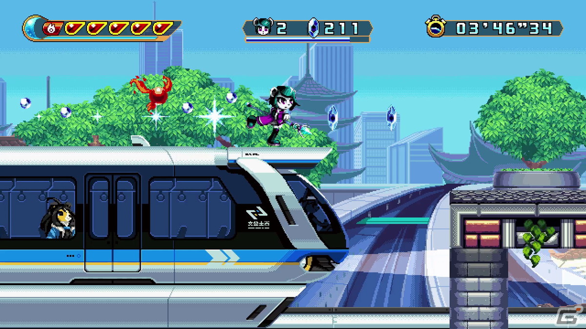 ハイスピード・レトロ横スクロールアクションゲーム「フリーダムプラネット2」のコンシューマ版が発売！日本語字幕版トレーラーも公開の画像5