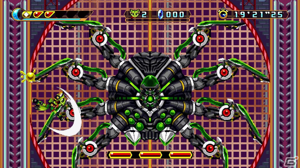 ハイスピード・レトロ横スクロールアクションゲーム「フリーダムプラネット2」のコンシューマ版が発売！日本語字幕版トレーラーも公開の画像8