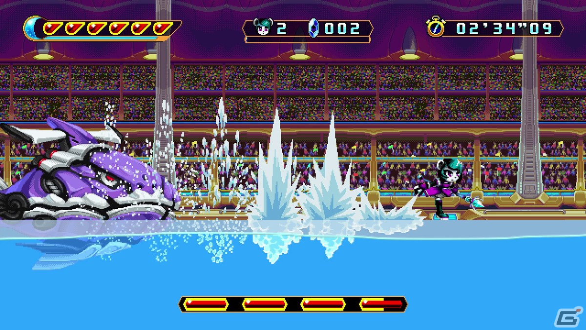 ハイスピード・レトロ横スクロールアクションゲーム「フリーダムプラネット2」のコンシューマ版が発売！日本語字幕版トレーラーも公開の画像9