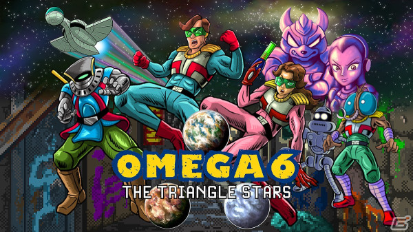今村孝矢氏が原作と全グラフィックを担当するADV「OMEGA 6 THE TRIANGLE STARS」が7月25日にSwitchで発売！の画像1