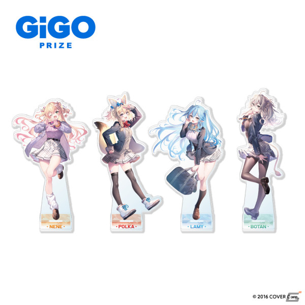 「ねぽらぼ」4人の学生服風プライズが登場！「ホロライブ×GiGOキャンペーン」第2弾“放課後のねぽらぼ”が4月20日から開催の画像5