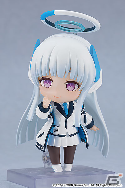 「ブルアカ」より生塩ノアのねんどろいどが予約開始！「ニッコリ顔」「小悪魔顔」などの表情パーツや拳銃、手帳などのオプションが付属の画像4