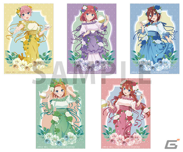 「五等分の花嫁∽」のショップイベント「五つ子のティーパーティー」が4月27日より開催！招待状やティーカップなどのグッズに注目の画像2