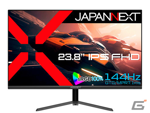 JAPANNEXT、FAST IPSパネル搭載の144Hz・HDR対応フルHDゲーミングモニター2種をAmazon.co.jp限定で発売の画像1