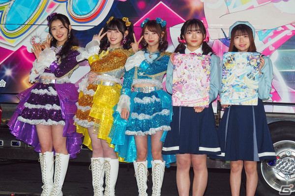 「ひみつのアイプリ」スタートを記念して“バズリウムトラック”が登場！W主人公のキャストと超ときめき♡宣伝部による点灯式レポートの画像8