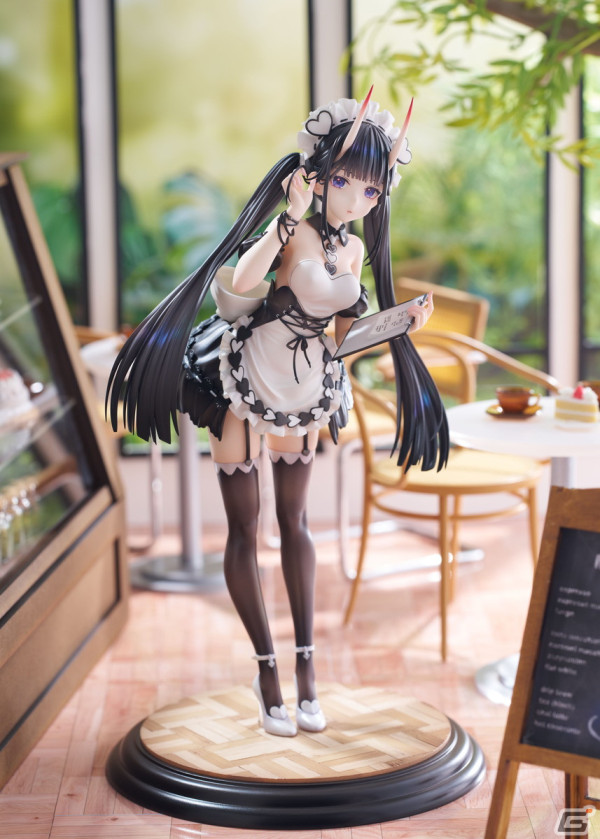 「アズレン」より「能代 氷は少なめに？」1/7スケールフィギュアの予約受付開始！「微笑み」フェイスパーツ付きのあみあみ限定版もの画像1