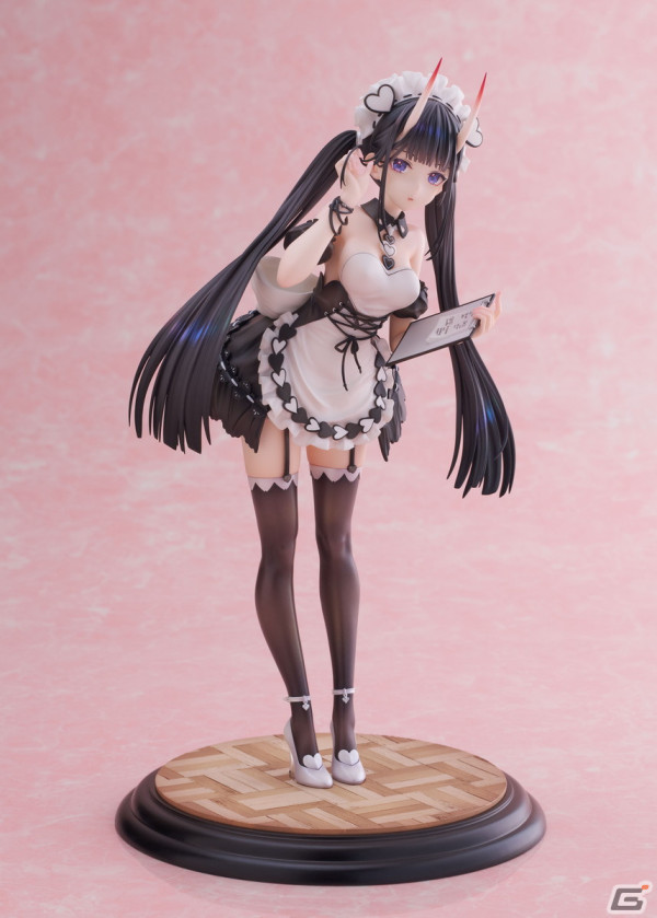「アズレン」より「能代 氷は少なめに？」1/7スケールフィギュアの予約受付開始！「微笑み」フェイスパーツ付きのあみあみ限定版もの画像4