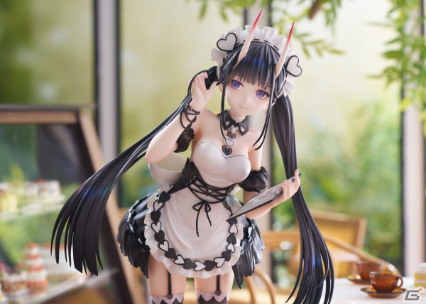 「アズレン」より「能代 氷は少なめに？」1/7スケールフィギュアの予約受付開始！「微笑み」フェイスパーツ付きのあみあみ限定版もの画像5