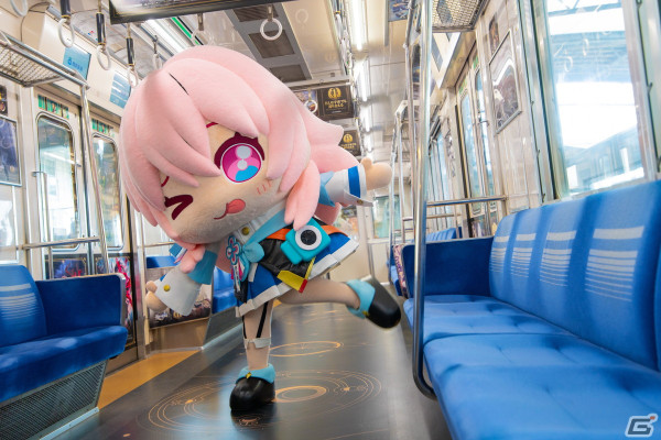 「崩壊：スターレイル」スペシャルラッピングされた「スターレイル周年記念列車」の運行が西武池袋線で開始！名誉車掌に三月なのかが就任の画像4