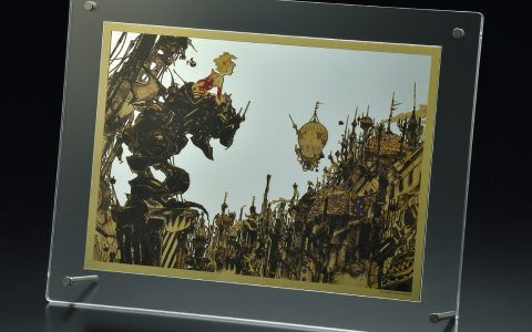 天野喜孝氏の人気作品と金属切り絵「アートミラー ヒカリキリエ」がコラボ！受注受付スタート