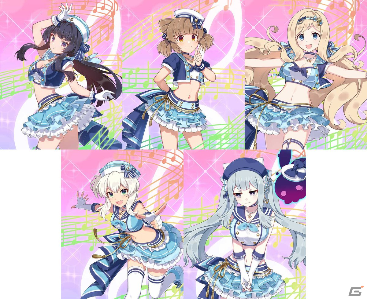 【久奏】シリーズの学園乙女(進化後)
