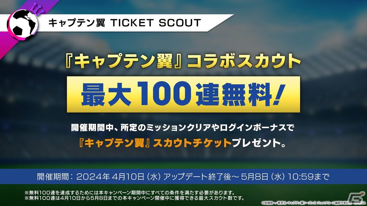 「サカつくRTW」で「キャプテン翼」とのコラボが決定！大空翼、日向小次郎らおなじみのキャラクターたちが選手として登場の画像