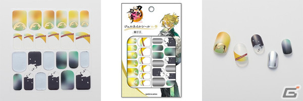「刀剣乱舞ONLINE ジェルネイルシール 其ノ参」の予約販売が開始！今剣や江雪左文字、山姥切国広など10振のデザインが登場の画像10