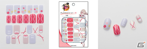 「刀剣乱舞ONLINE ジェルネイルシール 其ノ参」の予約販売が開始！今剣や江雪左文字、山姥切国広など10振のデザインが登場の画像4