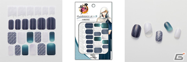 「刀剣乱舞ONLINE ジェルネイルシール 其ノ参」の予約販売が開始！今剣や江雪左文字、山姥切国広など10振のデザインが登場の画像8