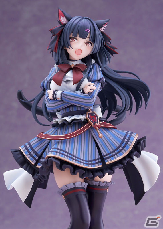 「シャニマス」より黛冬優子がミッドナイトモンスター衣装の1/7スケールフィギュアに！表情・仕草の変更も可能の画像