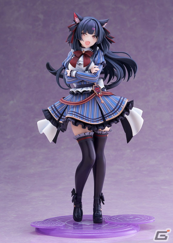 「シャニマス」より黛冬優子がミッドナイトモンスター衣装の1/7スケールフィギュアに！表情・仕草の変更も可能の画像4