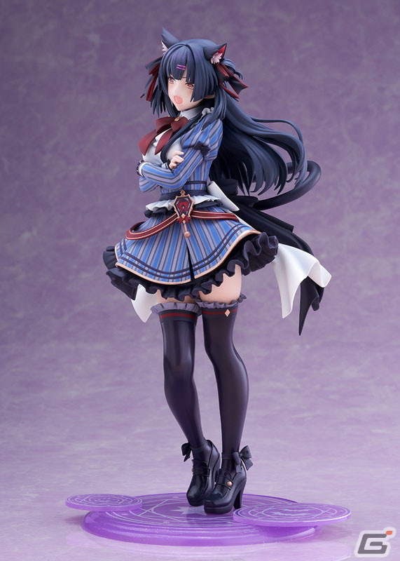 「シャニマス」より黛冬優子がミッドナイトモンスター衣装の1/7スケールフィギュアに！表情・仕草の変更も可能の画像5