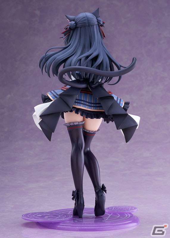 「シャニマス」より黛冬優子がミッドナイトモンスター衣装の1/7スケールフィギュアに！表情・仕草の変更も可能の画像6