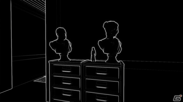 エコーロケーションを用いて暗闇の中を進む短編ホラーゲーム「連鎖反響」が5月3日にリリースの画像