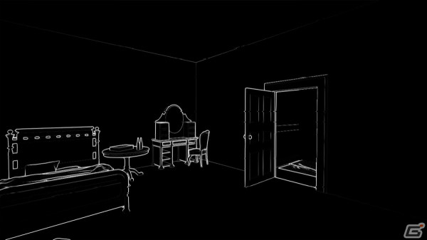 エコーロケーションを用いて暗闇の中を進む短編ホラーゲーム「連鎖反響」が5月3日にリリースの画像