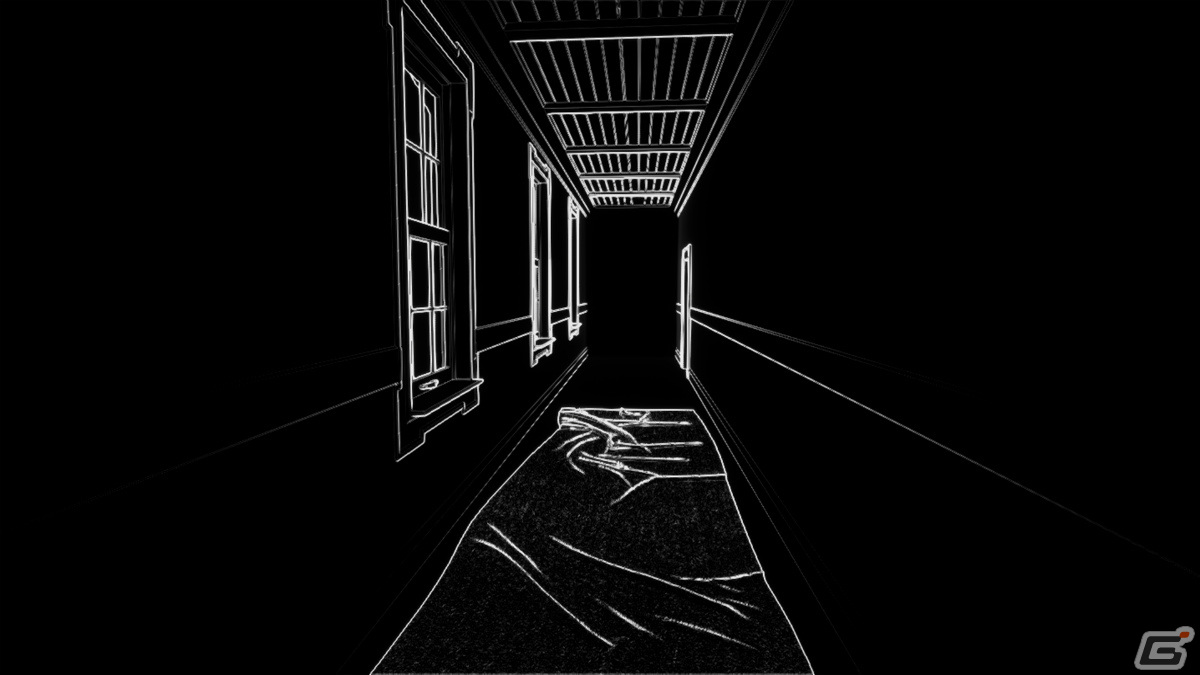 エコーロケーションを用いて暗闇の中を進む短編ホラーゲーム「連鎖反響」が5月3日にリリースの画像