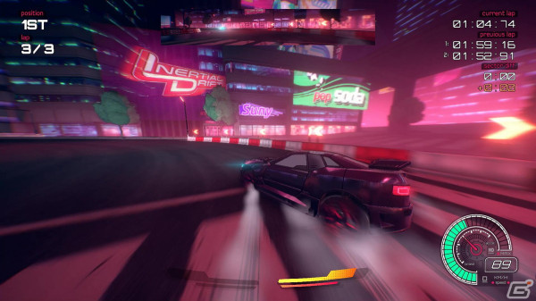 ツインスティックドリフトレースゲーム「Inertial Drift」PS5/PS4/Switch版が配信！追加DLCがセットになったバンドルもの画像