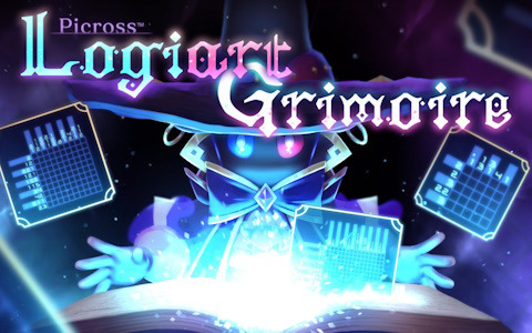 ロジアートとフュージョンが合体したパズルゲーム「Picross -LogiartGrimoire-」が4月18日に配信！