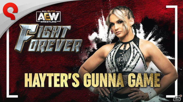 「AEW: Fight Forever」に女子世界王者ジェイミー・ヘイター選手が参戦！プレミアム楽曲も収録したDLC「Hayter's Gunna Game」が発売の画像1