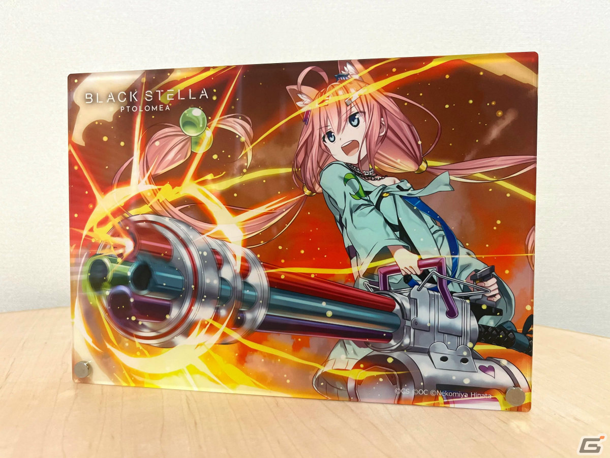 「BLACK STELLA PTOLOMEA」VTuber・猫宮ひなたさんとコラボしたリアルグッズ付き異相記録が登場！の画像