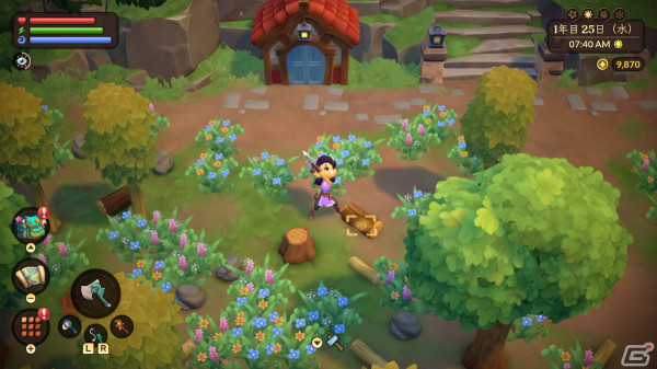 Switch「フェイファーム ようこそ精霊の島アゾリアへ」日本版がPhoenix Labsより4月18日に発売！魔法の世界を舞台にした農場シムの画像2