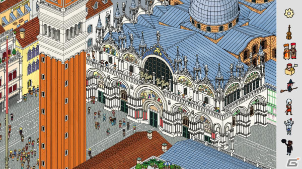 手描きアートで表現されたヴェネツィアでアイテムを探す「旅人ソフィア(Sophia the Traveler)」が配信開始!の画像