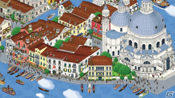 手描きアートで表現されたヴェネツィアでアイテムを探す「旅人ソフィア(Sophia the Traveler)」が配信開始!の画像