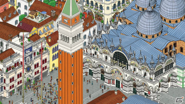 手描きアートで表現されたヴェネツィアでアイテムを探す「旅人ソフィア(Sophia the Traveler)」が配信開始!の画像