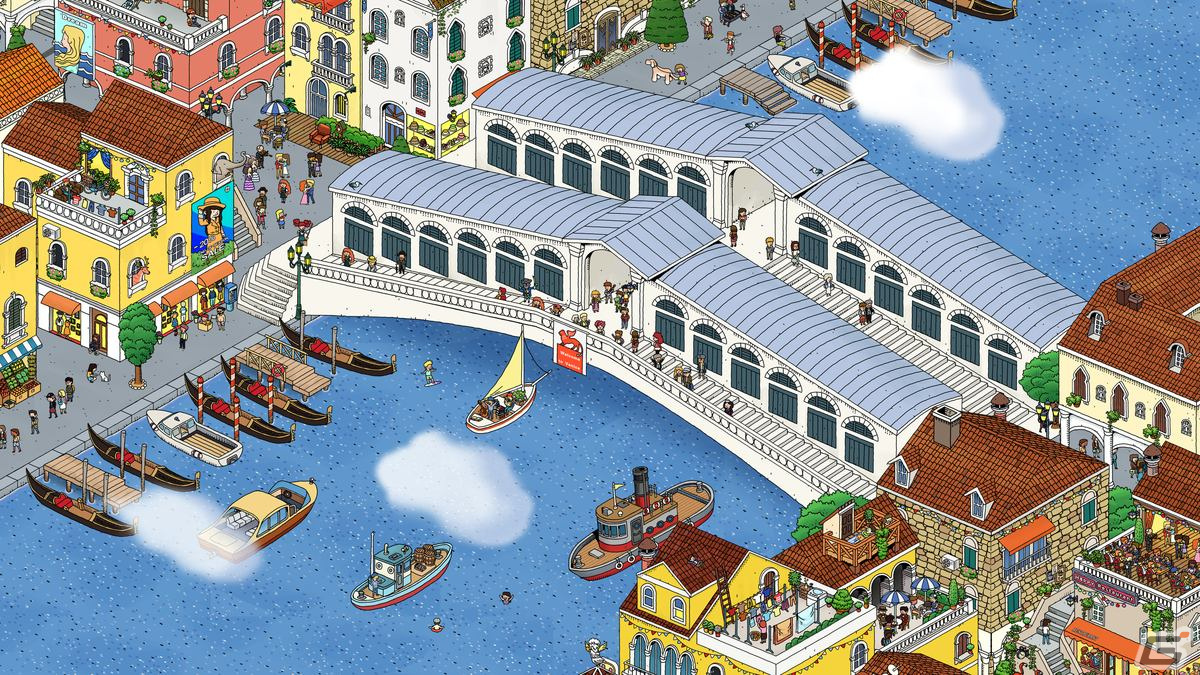 手描きアートで表現されたヴェネツィアでアイテムを探す「旅人ソフィア（Sophia the Traveler）」が配信開始！の画像3