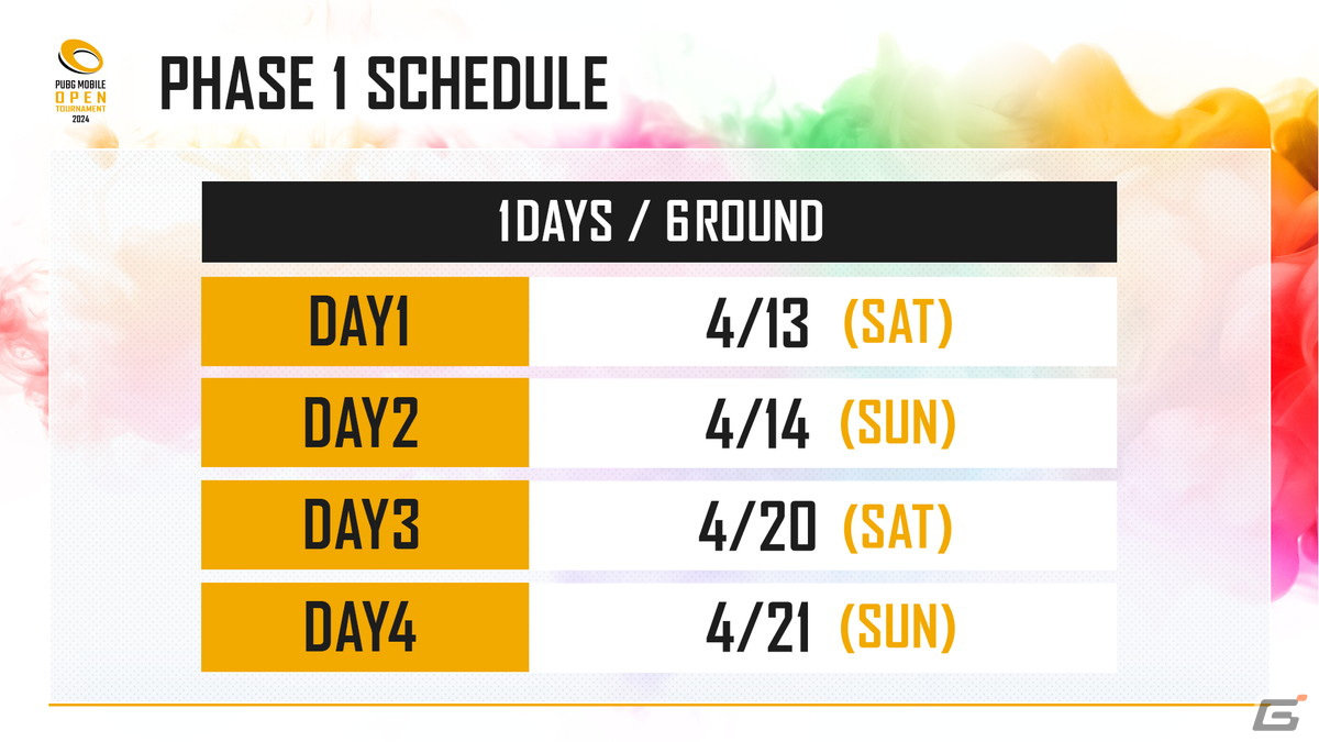 「PUBG MOBILE OPEN TOURNAMENT 2024 Phase1」が4月13日よりついに開幕!「PMJL SEASON4」への出場権をかけたオープン大会の画像