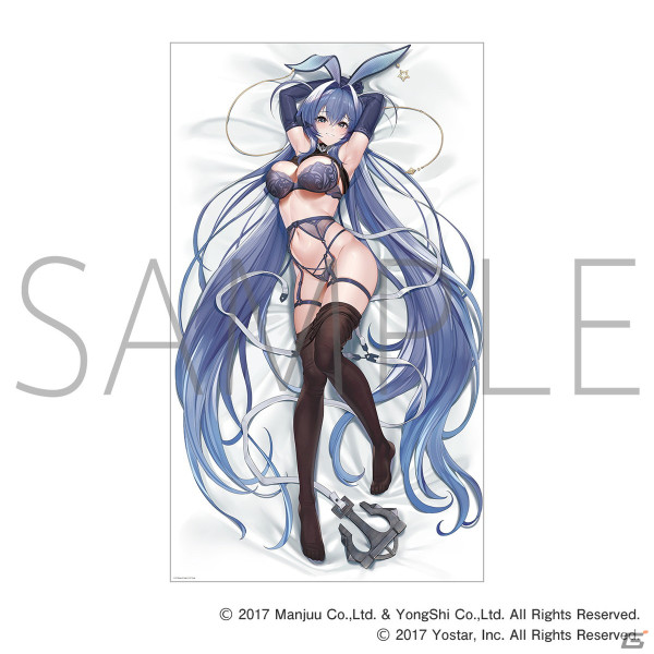 「アズレン」インプラカブル、ニュージャージー、雲仙のランジェリーをテーマにした描き下ろしグッズがマジくじオンラインに登場！の画像4