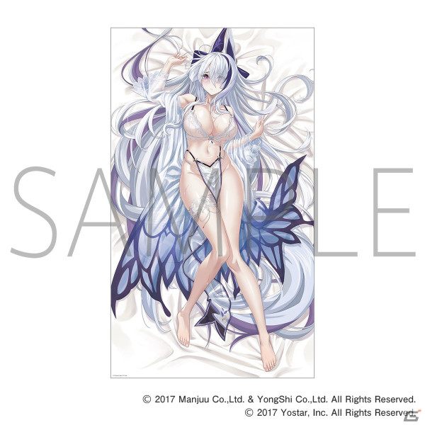 「アズレン」インプラカブル、ニュージャージー、雲仙のランジェリーをテーマにした描き下ろしグッズがマジくじオンラインに登場！の画像5