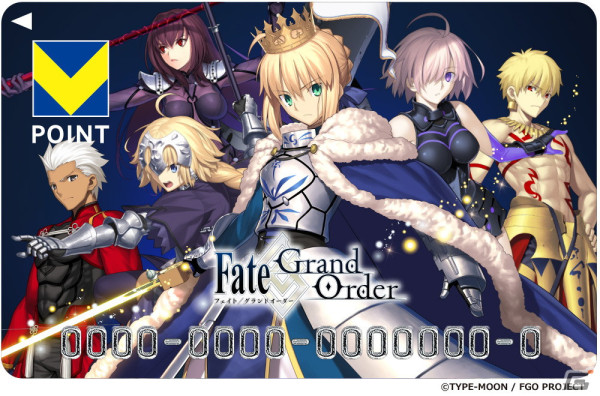 「FGO」第2部6章のサーヴァントたちを使用したデザインのVポイントカードが登場！キャスター/アルトリア・キャスターたちのグッズもの画像3