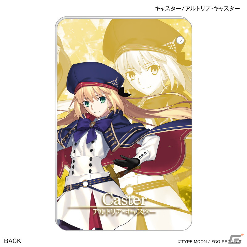 「FGO」第2部6章のサーヴァントたちを使用したデザインのVポイントカードが登場!キャスター/アルトリア・キャスターたちのグッズもの画像